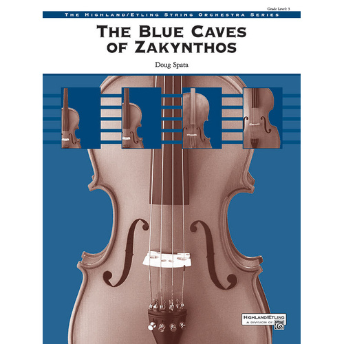 Spata The Blue Caves of Zakynthos String Orchestra Grade 3 Score and Parts