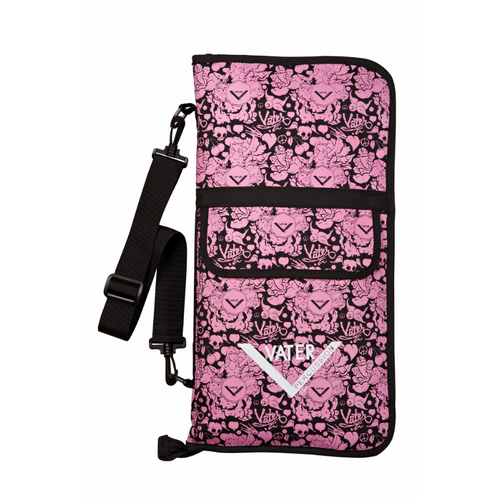 Vater Pink Stick Bag with All-Over Style Print and Multiple Pockets for Accessory Storage
