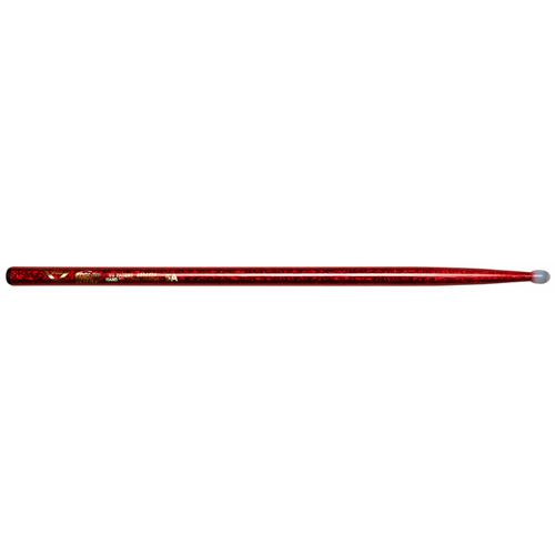 Vater Color Wrap 5A Red Sparkle Nylon Tip Drumsticks