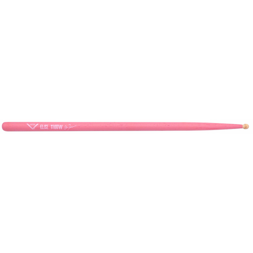 Vater Elise Trouw Model 16" Drumsticks - 7A Grip, Pink Finish