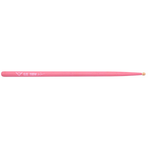 Vater Elise Trouw Model Drumsticks - 16" Length, 7A Grip, Pink Finish