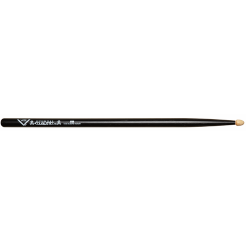 Vater Eternal Black 5B Wood Tip Drumsticks