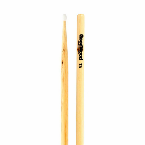 Vater Goodwood 7A Nylon Tip American Hickory Drumsticks