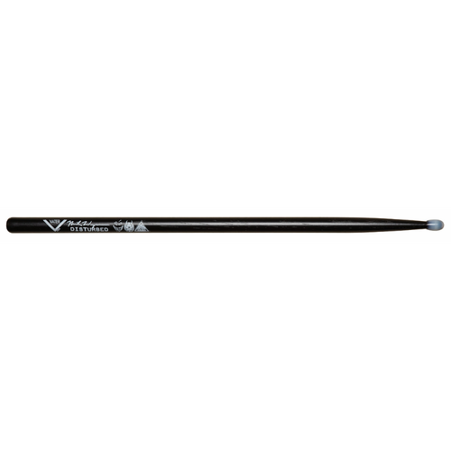 Vater Mike Wengren Model Drumsticks - 5B/2B Size, Oval Nylon Tip, Black Stain Finish
