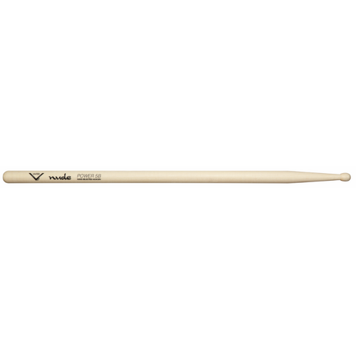 Vater Nude Series Power 5B Wood Tip Drumsticks