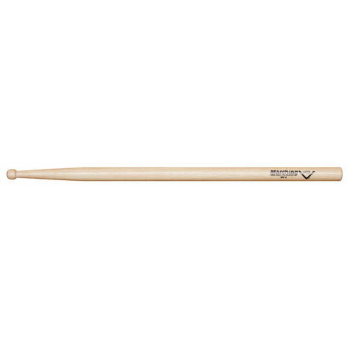 Vater Marching Sticks MV4 - Heavier Front Weighted with Round Bead for Increased Volume and Articulation