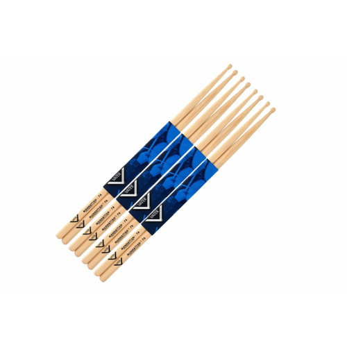 Vater 7A Wood Drumsticks 4 Pack