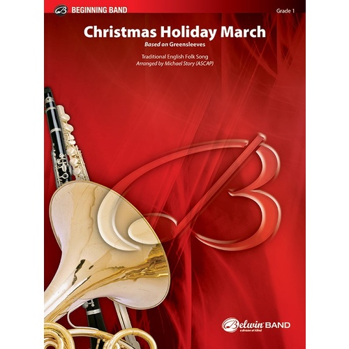 Christmas Holiday March Concert Band Gr 1