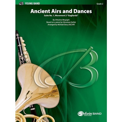 Ancient Airs And Dances Gagliarda Concert Band Gr 2