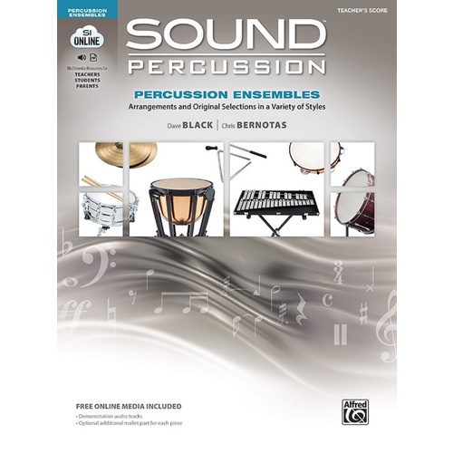 Sound Percussion Ensembles Teacher's Score