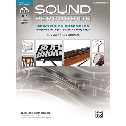 Sound Percussion Ensembles Mallet Percussion Book/Oa