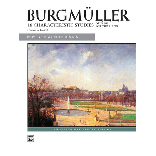 Burgmuller 18 Characteristic Studies Op. 109 Sheet Music for Piano