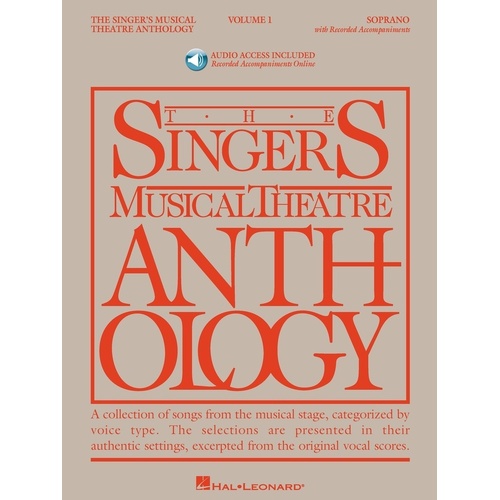 Singers Musical Theatre Anth V1 Sop Book/Online Audio (Softcover Book/Online Audio)