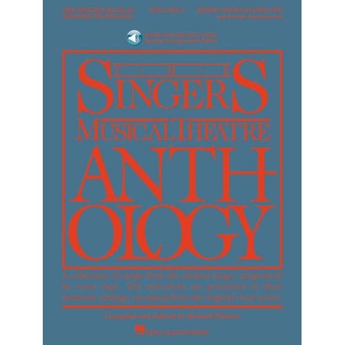 Singers Musical Theatre Anth V1 Mez Sop Book/Online Audio (Softcover Book/Online Audio)