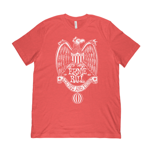 Ernie Ball 1962 Strings & Things Red T-Shirt LG