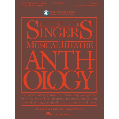 Singers Musical Theatre Anth V1 Ten Book/Online Audio (Softcover Book/Online Audio)