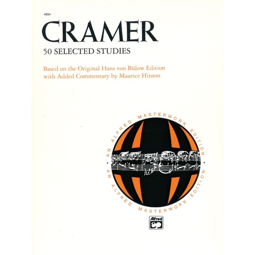 Cramer 50 Selected Studies For Piano