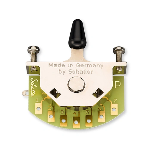 Schaller Megaswitch P 5-Position Switch 15310004 Nickel Surface