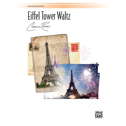 Eiffel Tower Waltz Intermediate Piano Duet 1P4H