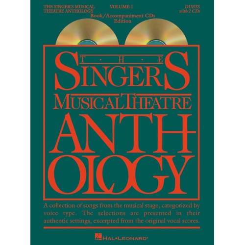Singers Musical Theatre Anth V1 Duets Book/2CD (Softcover Book/CD)