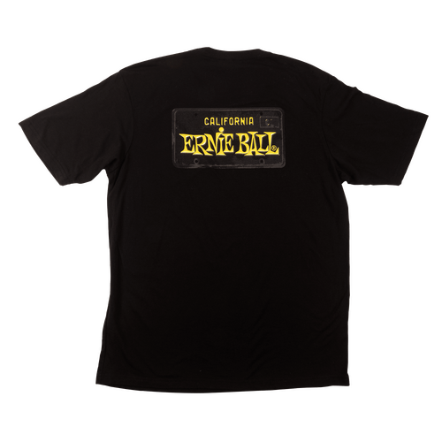 Ernie Ball CA License Plate T-Shirt XL