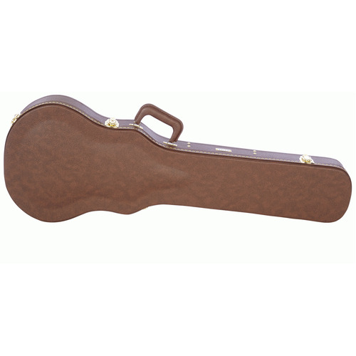 Gator GW-LP-BROWN Deluxe Wood Guitar Case