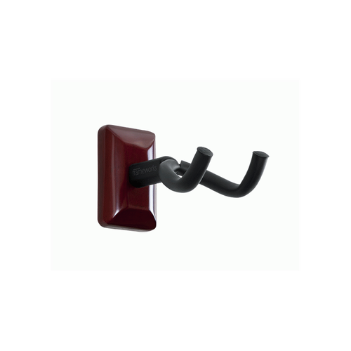 Frameworks Wall Mounted Guitar Hanger with Cherry Mounting Plate