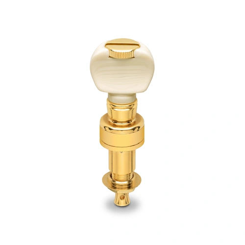Schaller B4G Gold Banjo Machine Tuner Head with Precision Craftsmanship and Lifetime Maintenance-Free Service