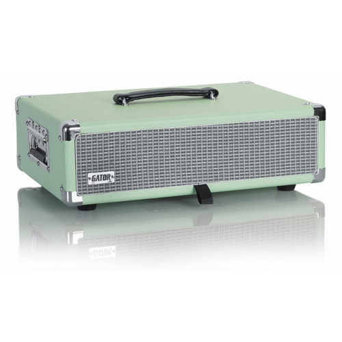 Gator GR-Retrorack-2SG 2RU Amp Rack Case Seafoam Green