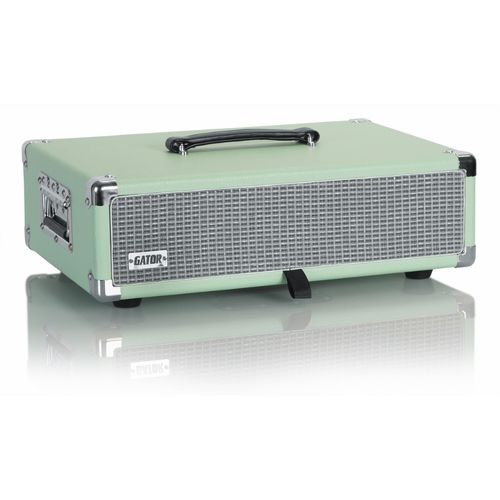 Gator GR-Retrorack-2SG 2U Amp Rack Case Seafoam Green