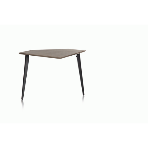 Gator GFW-ELITEDESKCRNR-BRN Elite Furniture Series Corner Desk Section in Dark Walnut Finish