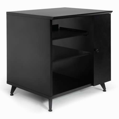 Gator Elite Studio Sidecar Rack with Shelf - Black