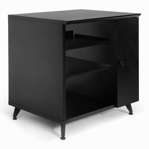 Gator GFW-ELITESIDECAR-BLK Elite Studio Sidecar Rack with Shelf in Black