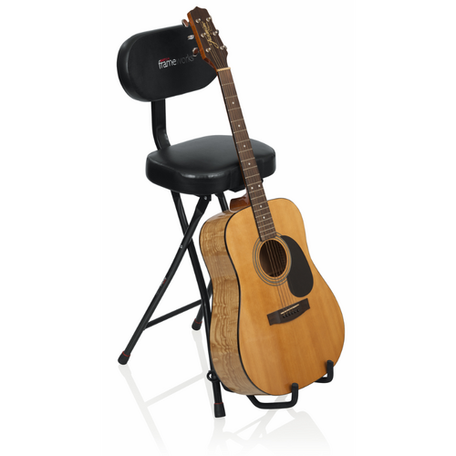 Gator GFW-GTR-Seat Combo Guitar Stool and Stand