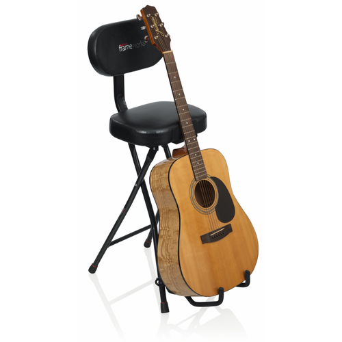 Gator GFW-GTR-Seat Combo Guitar Stool and Stand