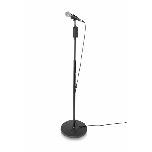 Gator Frameworks GFW-MIC-1201 Roundbase Mic Stand 12" with Deluxe One-Handed Clutch