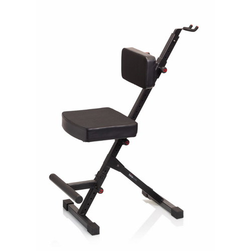 Gator GFW-GTR-SEATDLX Deluxe Guitar Seat with Adjustable Back Rest & Guitar Hanger