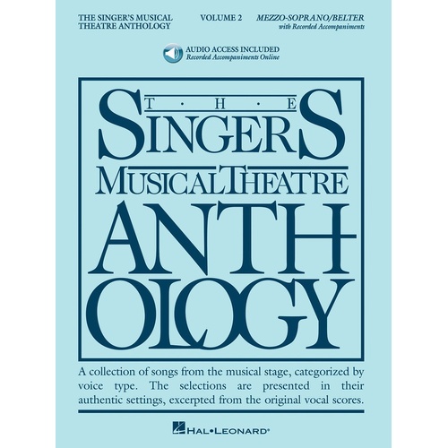 Singers Musical Theatre Anth V2 Mez Sop Book/Online Audio (Softcover Book/Online Audio)
