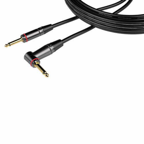 GATOR GCWH-INS-30RA Headliner 30ft Straight to Right Angle Instrument Cable