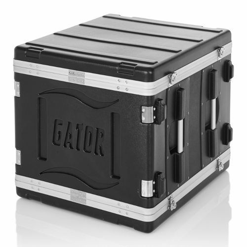 Gator G-Shock 12U ATA Molded PE Shock Rack with Rubber Shock Suspension