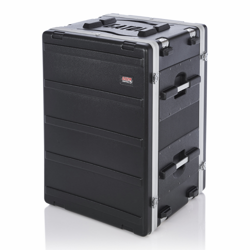 Gator G-Shock 16U ATA Molded PE Shock Rack with Rubber Shock Suspension
