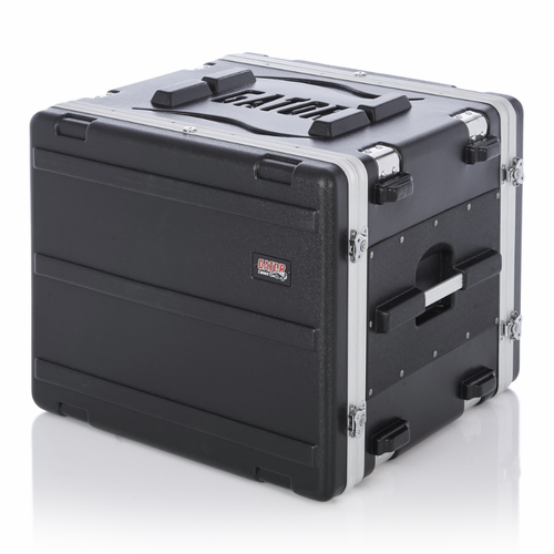 Gator G-Shock 8U ATA Molded PE Shock Rack with Rubber Shock Suspension