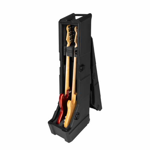 Gator GTRMINIVAULTB2 Roto Mold Mini Vault for 2 Bass Guitars
