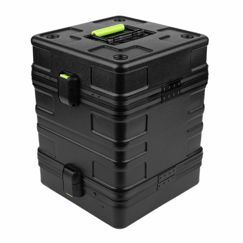 Gator SH-WSYS-CASE4 Molded ATA Case for Four Half Rack Wireless Systems