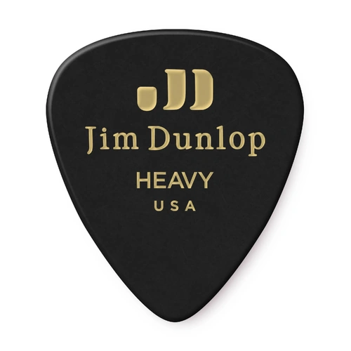 Jim Dunlop Dunlop Black Classics Heavy Guitar Pick (Single)