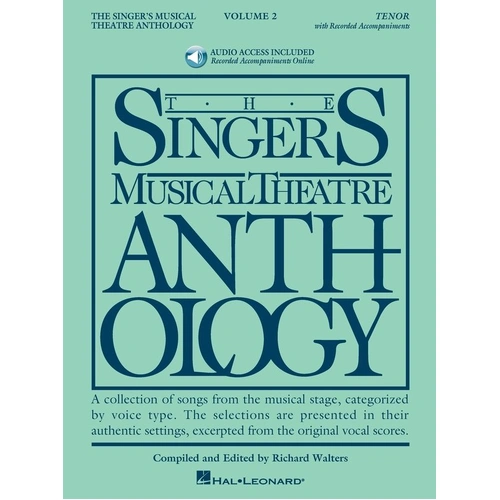 Singer's Musical Theatre Anthology Volume 2 Tenor Book & Online Audio