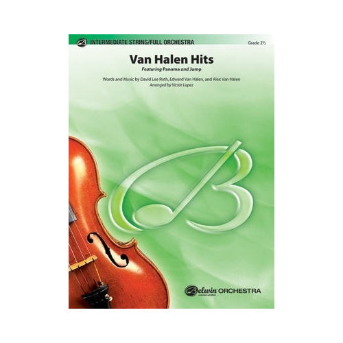 Van Halen Hits for Full Orchestra Sheet Music by Victor López