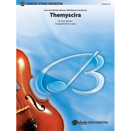Themyscira SO Gr 3.5 String Orchestra Sheet Music by Hans Lopez Victor