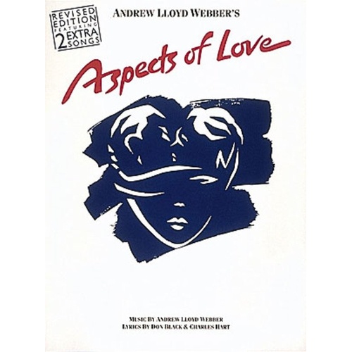 Aspects of Love Vocal Selections Songbook for Piano by Hal Leonard, 80 Pages
