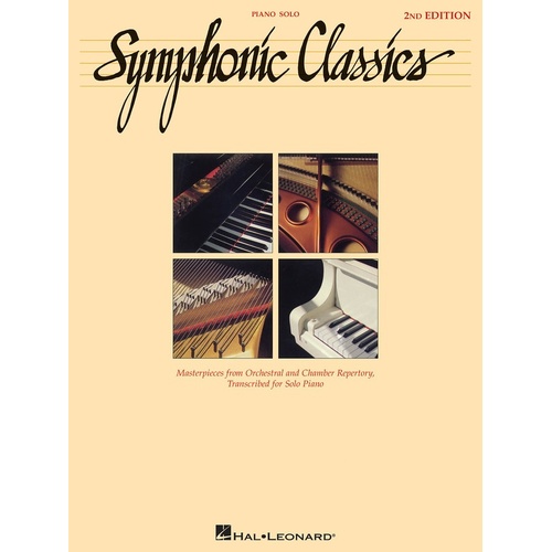 Symphonic Classics Piano Solo (Softcover Book)